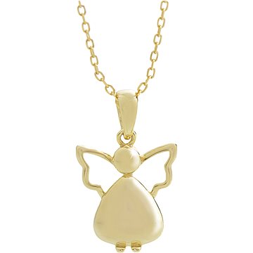 

JSB Bijoux Andílek s krystaly Swarovski pozlacený 92300434g (Ag925/1000, 2 g)