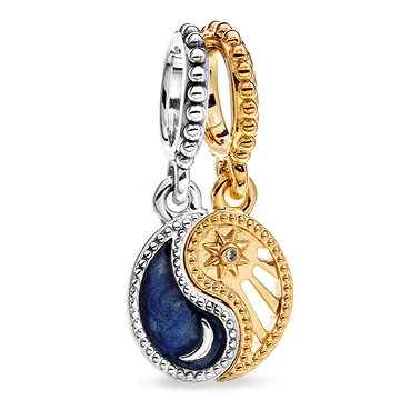 

PANDORA Dvoubarevné rozdělitelné slunce a měsíc 762678C01 (Ag 925/1000, 2 g)