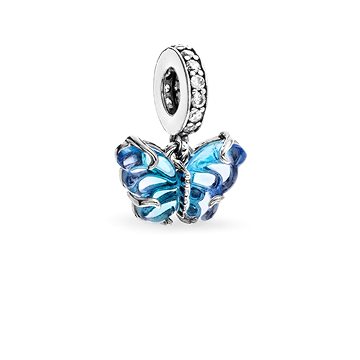 

PANDORA Motýl z modrého skla Murano 792698C01 (Ag 925/1000, 1,7 g)