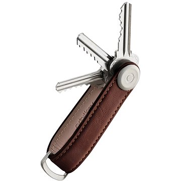 

ORBITKEY Key Organiser 2.0 - Espresso & Brown Stitching