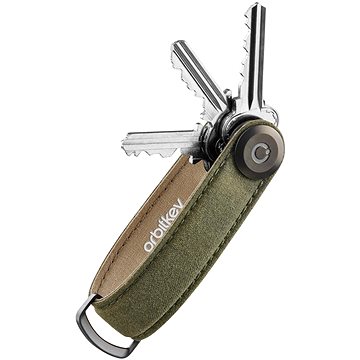 

ORBITKEY Key Organiser 2.0 Waxed Canvas - Khaki Green