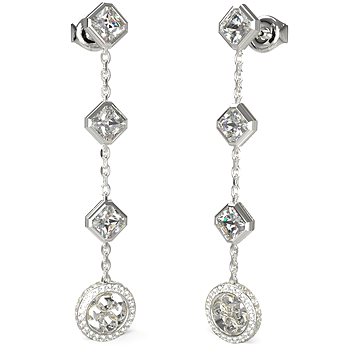 

GUESS Náušnice 4G Crush JUBE04157JWRHT/U