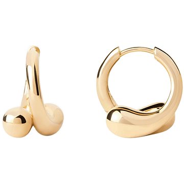 

PDPAOLA Pozlacené náušnice Loop Hoops AR01-C85-U (Ag 925/1000, 6,65 g)