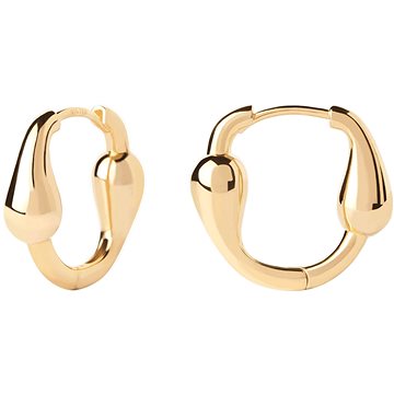 

PDPAOLA Pozlacené náušnice Cycle Hoops AR01-C83-U (Ag 925/1000, 4,04 g)