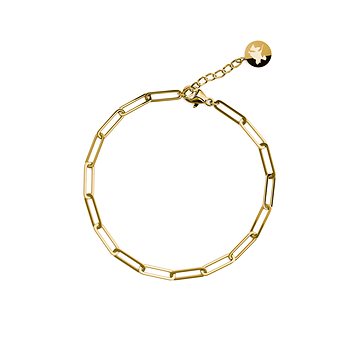 

FURIOSA Paperclip Vibe bracelet zlatý