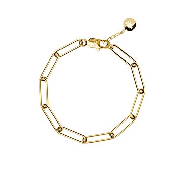 

FURIOSA Paperclip Fire bracelet zlatý