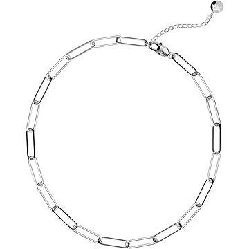 

FURIOSA Paperclip Fire chain stříbrný
