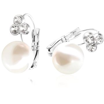

JSB Bijoux Perlové náušničky s křišťálovými kameny Swarovski®