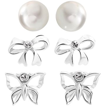 

JSB Bijoux Souprava náušniček Fly s křišťálovými kameny Swarovski®