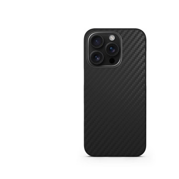 

Spello Carbon+ magnetický kryt iPhone 16 - černá