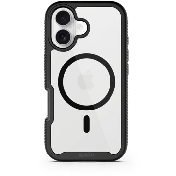 

Spello Rugged magnetický kryt iPhone 16 - černá