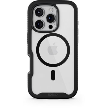 

Spello Rugged magnetický kryt iPhone 16 Pro Max - černá