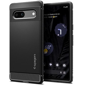 

Spigen Rugged Armor Black Google Pixel 7a