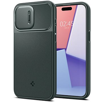 

Spigen Optik Armor MagSafe Abyss Green iPhone 15 Pro Max