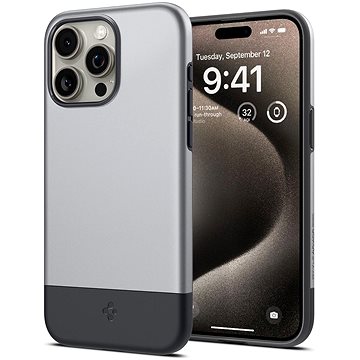 

Spigen Style Armor MagSafe Classic Silver iPhone 15 Pro