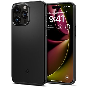 

Spigen Thin Fit Black iPhone 15 Pro