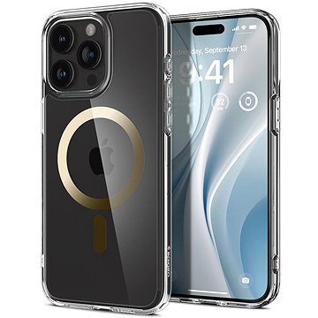 

Spigen Ultra Hybrid MagSafe Gold iPhone 15 Pro Max