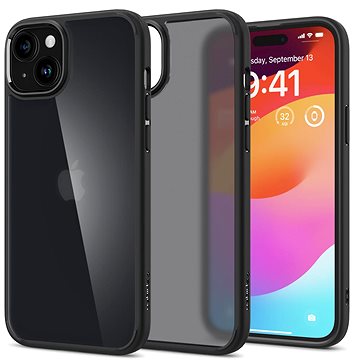 

Spigen Ultra Hybrid Frost Black iPhone 15