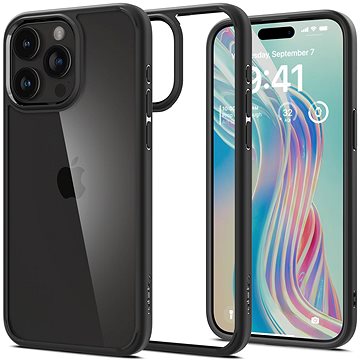 

Spigen Ultra Hybrid Matte Black iPhone 15 Pro
