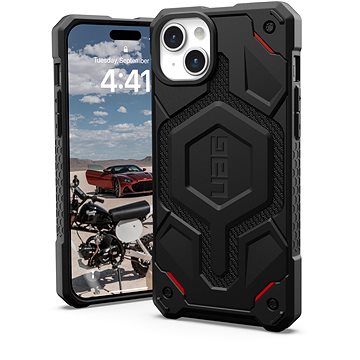 

UAG Monarch Pro MagSafe Kevlar Black iPhone 15 Plus