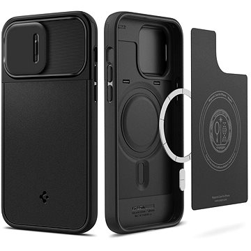 

Spigen Optik Armor MagSafe Black iPhone 14 Pro Max