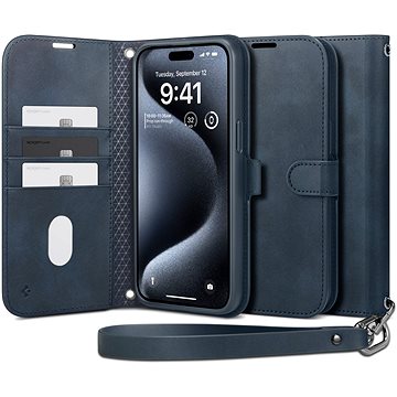 

Spigen Wallet S Pro Navy iPhone 15 Pro Max