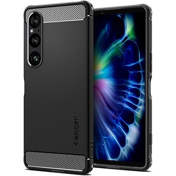 

Spigen Rugged Armor Matte Black Sony Xperia 1 VI