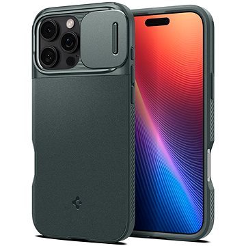 

Spigen Optik Armor MagSafe Abyss Green iPhone 16 Pro Max