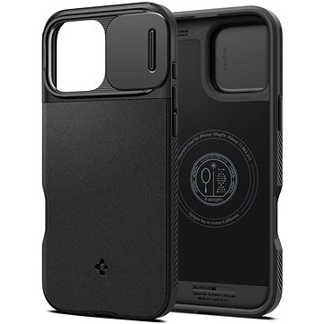

Spigen Optik Armor MagSafe Black iPhone 16 Pro Max