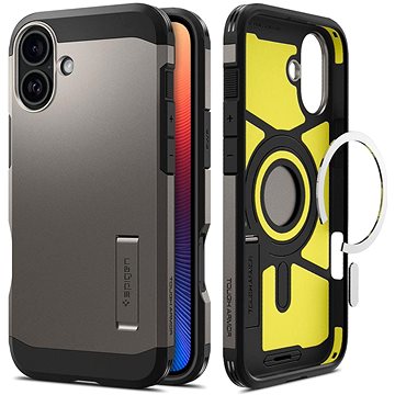 

Spigen Tough Armor MagSafe Gunmetal iPhone 16 Plus