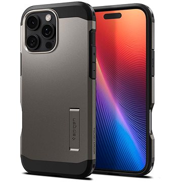 

Spigen Tough Armor MagSafe Gunmetal iPhone 16 Pro