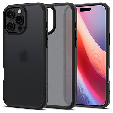 

Spigen Ultra Hybrid Frost Black iPhone 16 Pro Max