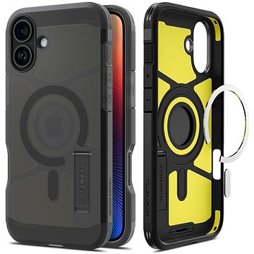 

Spigen Tough Armor MagSafe Frost Black iPhone 16