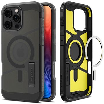 

Spigen Tough Armor MagSafe Frost Black iPhone 16 Pro
