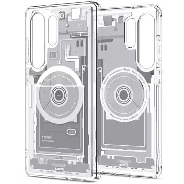 

Spigen Ultra Hybrid MagSafe Zero One white Samsung Galaxy S25 Ultra