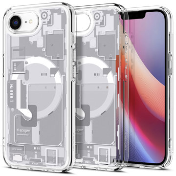 

Spigen Ultra Hybrid MagSafe Zero One White iPhone 16e