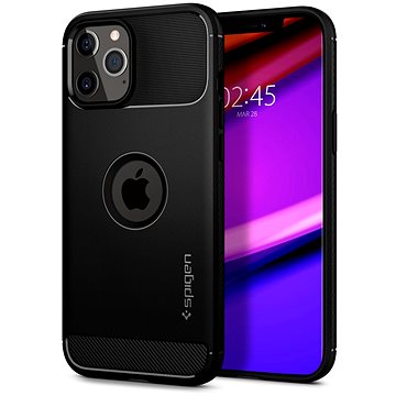 

Spigen Rugged Armor Black iPhone 12/iPhone 12 Pro