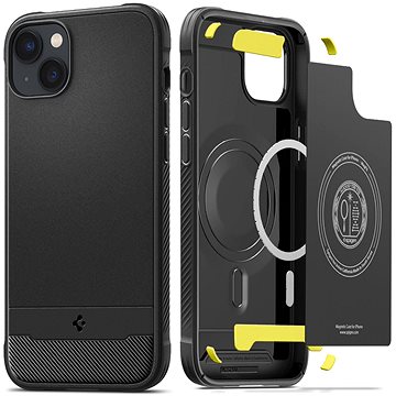 

Spigen Rugged Armor MagSafe Matte Black iPhone 14