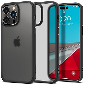 

Spigen Ultra Hybrid Frost Black iPhone 14 Pro Max