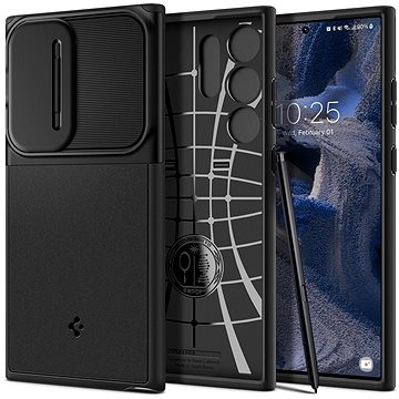 

Spigen Optik Armor Black Samsung Galaxy S23 Ultra