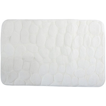

MSV Koupelnová předložka Pebbles 40 × 60 cm bílá