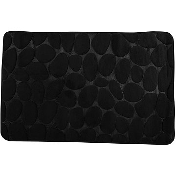 

MSV Koupelnová předložka Pebbles 40 × 60 cm černá