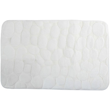 

MSV Koupelnová předložka Pebbles 50 × 80 cm bílá