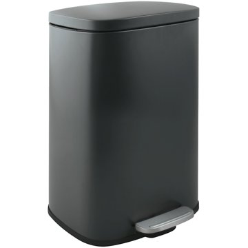 

Spirella pedálový odpadkový koš Akira, matný šedý, ocel, soft-close, 30 l