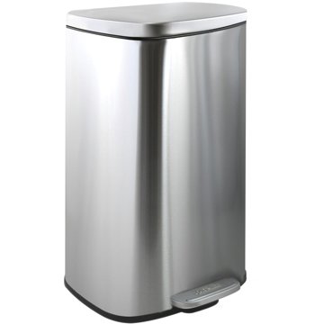 

Spirella pedálový odpadkový koš Akira, kartáčovaná nerez ocel, soft-close, 50 l