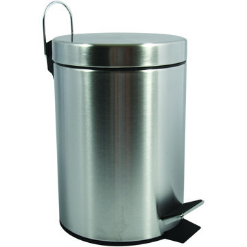 

MSV pedálový odpadkový koš kartáčovaná nerez ocel, 3 l