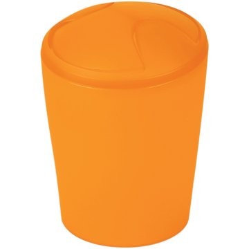 

Spirella výklopný odpadkový koš Move, oranžový, plast, 5 l