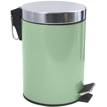 

MSV pedálový odpadkový koš Unis, bazalkově zelený, nerez ocel, 3 l