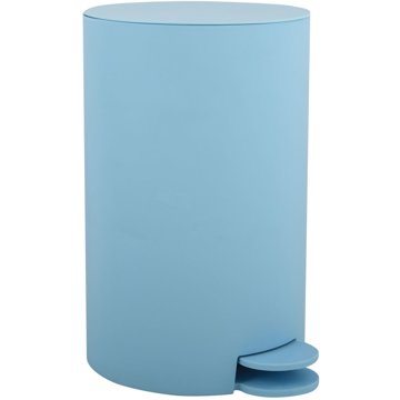 

MSV pedálový odpadkový koš Osaki, matný světle modrý, plast, 3 l