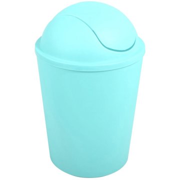 

MSV výklopný koš Ako, pastelově zelený, plast, 5,5 l